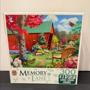 🔴3/$25🔴MasterPieces 300 Piece EZ Grip Jigsaw Puzzle Bridge of Hope memory lane